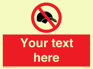 Custom prohibition no caps